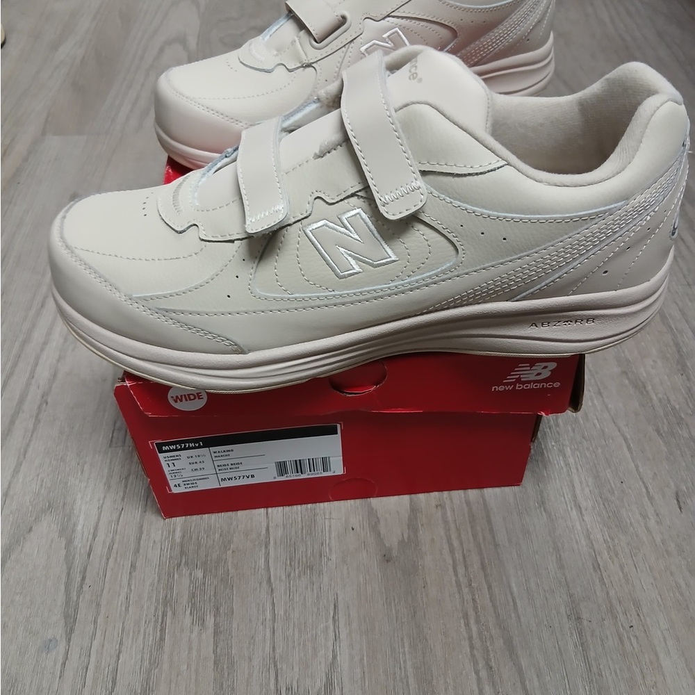New Balance Beige Walking Shoes